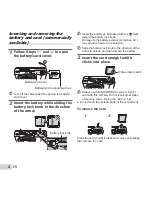 Предварительный просмотр 4 страницы Olympus D-785 Instruction Manual