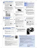 Preview for 2 page of Olympus D560 - 3.2 MP Digital Camera Guía De Inicio Rápido