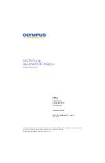 Olympus DELTA 50 Quick Start Manual предпросмотр