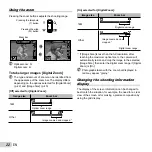 Предварительный просмотр 22 страницы Olympus DIGITAL CAMERA TG-805 Instruction Manual