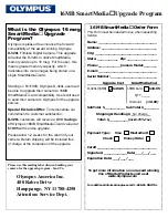 Olympus Digital Vision D-320L Upgrade Manual preview