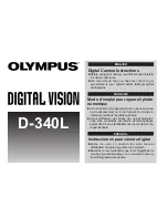 Olympus Digital Vision D-340L Instructions Manual preview