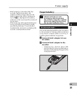 Preview for 23 page of Olympus DM-2 Detailed Instructions