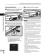 Preview for 32 page of Olympus DM-2 Detailed Instructions