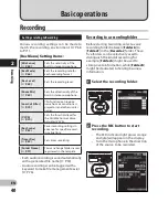 Preview for 40 page of Olympus DM-2 Detailed Instructions