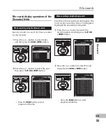 Preview for 55 page of Olympus DM-2 Detailed Instructions