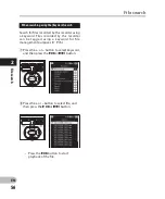 Preview for 56 page of Olympus DM-2 Detailed Instructions