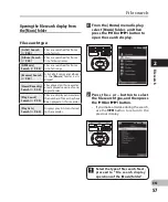 Preview for 57 page of Olympus DM-2 Detailed Instructions