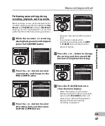 Preview for 67 page of Olympus DM-2 Detailed Instructions