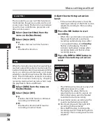 Preview for 70 page of Olympus DM-2 Detailed Instructions