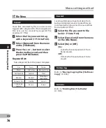 Preview for 76 page of Olympus DM-2 Detailed Instructions