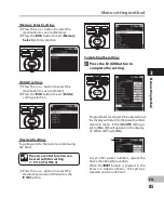 Preview for 85 page of Olympus DM-2 Detailed Instructions