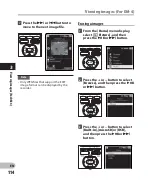 Preview for 114 page of Olympus DM-2 Detailed Instructions