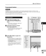 Preview for 141 page of Olympus DM-2 Detailed Instructions