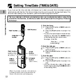 Preview for 12 page of Olympus DM-20 DM-10 Instructions Manual