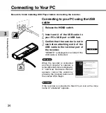 Preview for 34 page of Olympus DM-20 DM-10 Instructions Manual