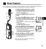 Preview for 45 page of Olympus DM-20 DM-10 Instructions Manual