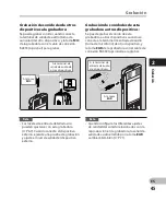 Preview for 45 page of Olympus DM-4 Instrucciones Detalladas