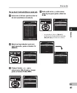 Preview for 61 page of Olympus DM-4 Instrucciones Detalladas