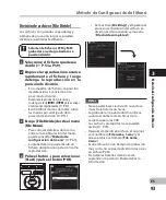 Preview for 93 page of Olympus DM-4 Instrucciones Detalladas