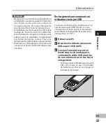 Preview for 23 page of Olympus DM-4 Mode D'Emploi