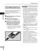 Preview for 24 page of Olympus DM-4 Mode D'Emploi