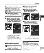 Preview for 51 page of Olympus DM-4 Mode D'Emploi