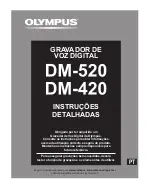 Olympus DM 520 - Ultimate Recording Combo Instruções Detalhadas preview