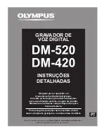 Preview for 1 page of Olympus DM 520 - Ultimate Recording Combo Instruções Detalhadas