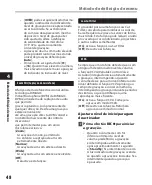 Preview for 48 page of Olympus DM 520 - Ultimate Recording Combo Instruções Detalhadas