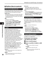 Preview for 50 page of Olympus DM 520 - Ultimate Recording Combo Instruções Detalhadas