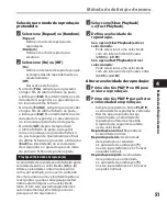 Preview for 51 page of Olympus DM 520 - Ultimate Recording Combo Instruções Detalhadas