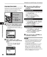 Preview for 68 page of Olympus DM 520 - Ultimate Recording Combo Instruções Detalhadas