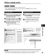 Preview for 79 page of Olympus DM 520 - Ultimate Recording Combo Instruções Detalhadas