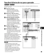 Preview for 89 page of Olympus DM 520 - Ultimate Recording Combo Instruções Detalhadas