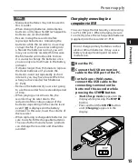 Preview for 15 page of Olympus DM-550 Detailed Instructions