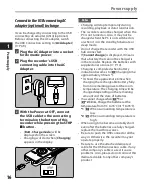 Preview for 16 page of Olympus DM-550 Detailed Instructions