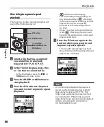 Preview for 40 page of Olympus DM-550 Detailed Instructions