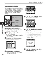 Preview for 56 page of Olympus DM-550 Detailed Instructions