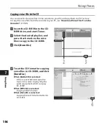 Preview for 106 page of Olympus DM-550 Detailed Instructions