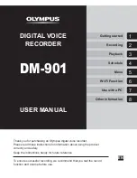 Olympus DM-901 User Manual preview