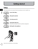 Preview for 10 page of Olympus DM-901 User Manual