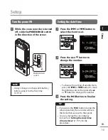 Preview for 15 page of Olympus DM-901 User Manual