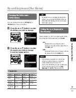 Preview for 61 page of Olympus DM-901 User Manual