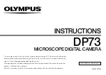Olympus DP73 Instructions Manual preview