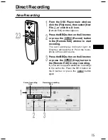 Preview for 15 page of Olympus DR 1000 - Directrec Dictation Kit Instructions Manual