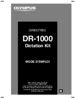 Preview for 35 page of Olympus DR 1000 - Directrec Dictation Kit Instructions Manual