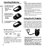 Preview for 8 page of Olympus DS-10 Instructions Manual