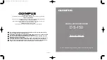 Olympus DS 150 Operation Manual preview