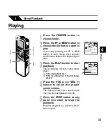 Предварительный просмотр 33 страницы Olympus DS-2 Online Instructions Manual